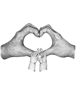 Morföräldrar till 2 barnbarn - Poster